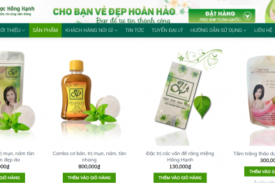 Thêm sản phẩm của Thảo dược Hồng Hạnh đánh tráo bản chất, quảng cáo trái luật?