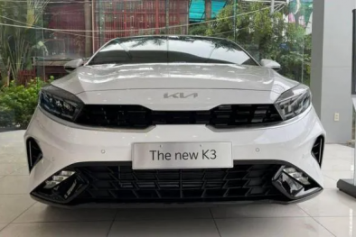 Kia K3 'đẹp long lanh' chỉ từ hơn 600 triệu sau khi giảm 50% lệ phí trước bạ 