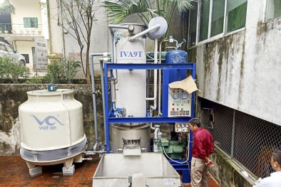 Sản phẩm máy làm đá viên Việt An được nhiều người tin dùng