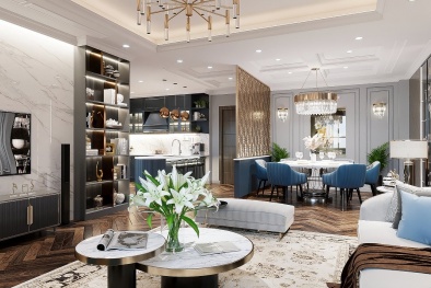  Khám phá 'dinh thự trên không' tại Diamond Residence Hà Nội