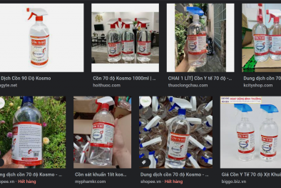 Đình chỉ lưu hành, thu hồi hàng loạt sản phẩm của Hoá mỹ phẩm SA LÊ DIÊNG VI NA