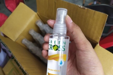 Thu hồi dung dịch sát khuẩn tay Green Cross không đảm bảo chất lượng