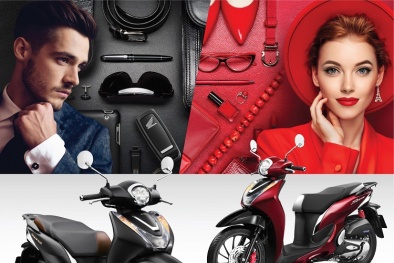 Xe Sh mode 125cc- Biểu tượng sành điệu mới của Honda Việt Nam