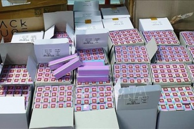 Bắt giữ vụ vận chuyển hàng hóa mỹ phẩm không có nguồn gốc xuất xứ tại Quảng Bình