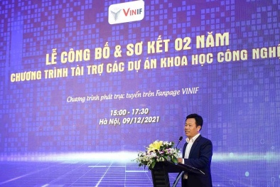 Vingroup tài trợ 92 tỷ đồng cho các dự án khoa học - công nghệ năm 2021