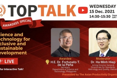 APO Talk: Khoa học công nghệ trong mục tiêu phát triển bao trùm và bền vững