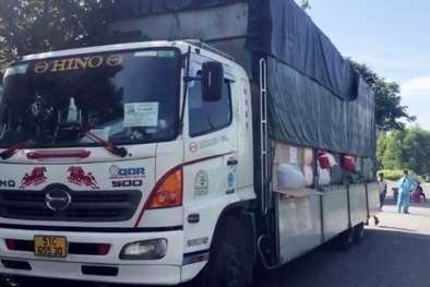 An Giang: Liên tiếp tạm giữ 4 xe chở hàng không rõ nguồn gốc xuất xứ