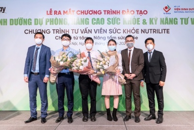 Amway và Viện Dinh dưỡng Quốc gia ra mắt chương trình đào tạo Dinh dưỡng