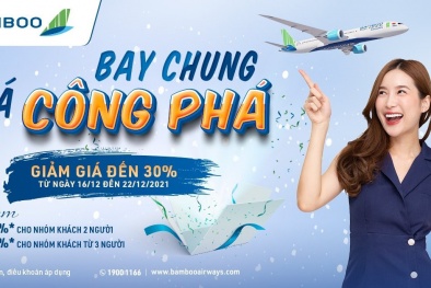 Bamboo Airways tung ưu đãi 'giá công phá' mừng dịp lễ hội lớn nhất năm