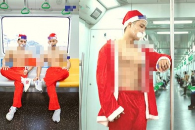 Nhãn hàng Vua Nệm bị xử phạt sau hành vi quảng cáo sai trái trên tàu Cát Linh - Hà Đông