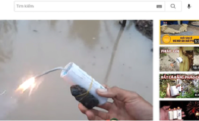 Cảnh báo nguy hiểm từ tự học chế pháo theo hướng dẫn trên mạng