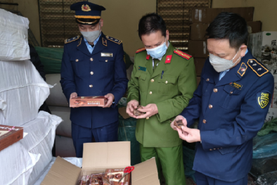 Liên tiếp xử lý vi phạm về kinh doanh hàng hóa không rõ nguồn gốc