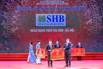 SHB tiếp tục được vinh danh top 10 doanh nghiệp vốn hóa lớn có báo cáo thường niên tốt nhất