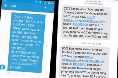 Quy định mới về việc gửi 'tin nhắn rác'