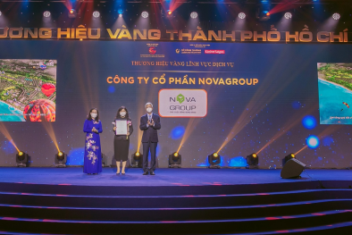 NovaGroup đạt giải thưởng Thương hiệu Vàng TP. HCM 2021