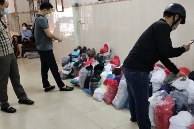 Triệt phá đường dây làm giả 30 nghìn mũ vải hiệu Nón Sơn