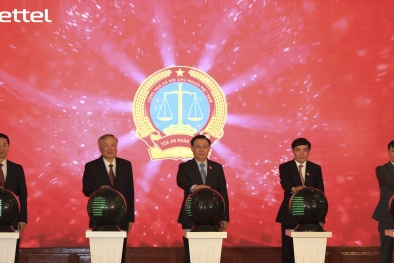 Viettel chính thức vận hành Trung tâm giám sát và điều hành hoạt động Tòa án nhân dân