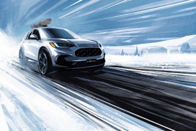 Lộ diện Honda HR-V 2023 'đẹp long lanh' sắp ra mắt thị trường Mỹ