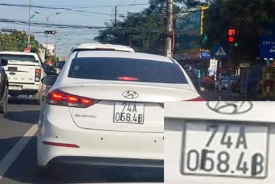 Sử dụng thiết bị che biển số xe tự động sẽ bị xử phạt như thế nào?