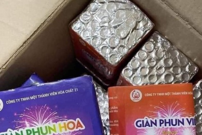 Tạm dừng bán hai sản phẩm pháo hoa của nhà máy Z121 vì có tiếng nổ