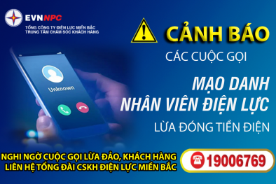Tiếp tục tình trạng mạo danh EVNCPC, khách hàng chịu cước phí ‘cắt cổ’