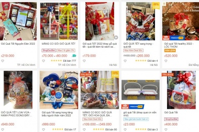 Giỏ quà tặng Tết: Cẩn trọng ‘vỏ một đằng, ruột một nẻo’