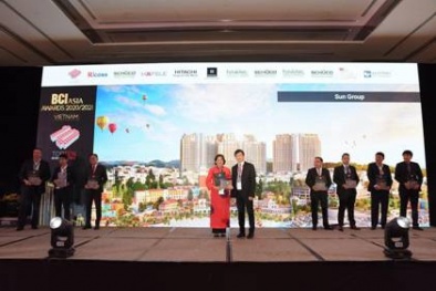 Sun Group lần thứ 8 được vinh danh 'Top 10 chủ đầu tư hàng đầu Việt Nam' tại BCI Asia Awards 