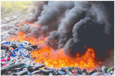 Lý do không nên đốt chất thải nhựa 