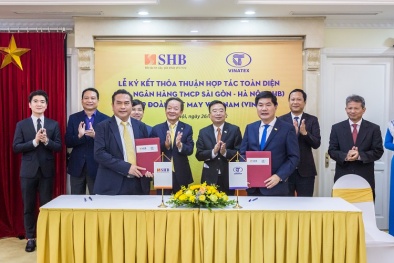 SHB và VINATEX nâng tầm quan hệ hợp tác lên đối tác chiến lược