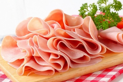 Hàng loạt thịt giăm bông, thịt nguội trên thị trường chứa quá nhiều muối