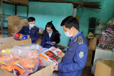 Thu giữ 2.186 sản phẩm đồ chơi trẻ em nhập lậu tại tỉnh Quảng Bình