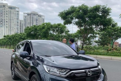Sau khi hưởng 'ưu đãi kép' Honda CRV có mức giá lăn bánh đáng mong chờ