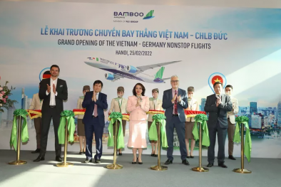 Bamboo Airways khai trương đường bay thẳng Việt Nam - Đức
