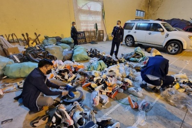 Trên 31.000 sản phẩm hàng hóa giả mạo nhãn hiệu và nhập lậu bị tiêu hủy