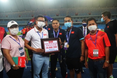 Viettel Cambodia thưởng nóng đội tuyển U23 Việt Nam