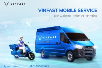 Dịch vụ Mobile Service cho xe máy điện của VinFast chinh phục người tiêu dùng Việt