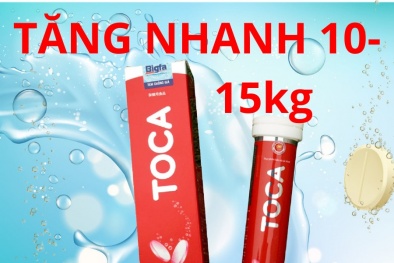 Viên sủi tăng cân TOCA cố tình 'chơi bài' quảng cáo sai công dụng?