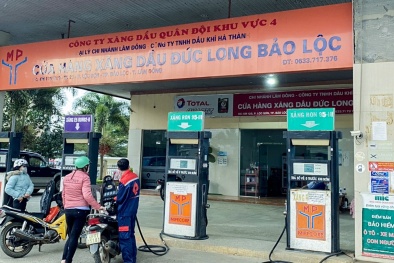 Xử phạt cửa hàng găm xăng chờ tăng giá, bán nhỏ giọt