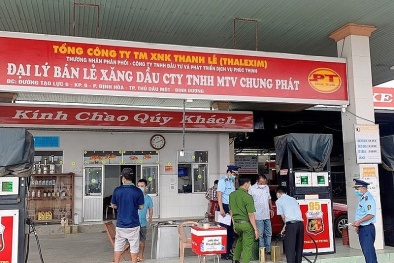 Bình Dương: Xử phạt 2 doanh nghiệp kinh doanh xăng dầu không đảm bảo chất lượng