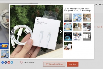 Phụ kiện nhái Apple tràn ngập các sàn thương mại điện tử Việt Nam