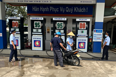 Tiền Giang: Xử phạt doanh nghiệp vi phạm trong lĩnh vực kinh doanh xăng dầu