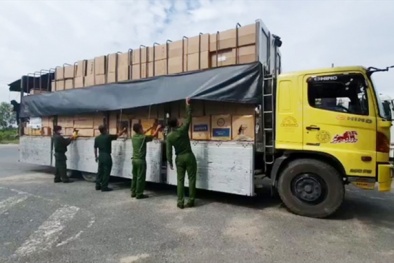 An Giang: Liên tiếp phát hiện và thu giữ các loại hàng hóa không rõ nguồn gốc