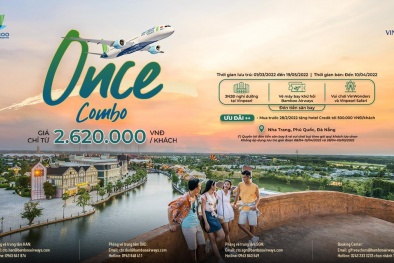 Vi vu thả ga với combo 'bay Bamboo Airways – nghỉ Vinpearl' giá chỉ từ hơn 2 triệu đồng