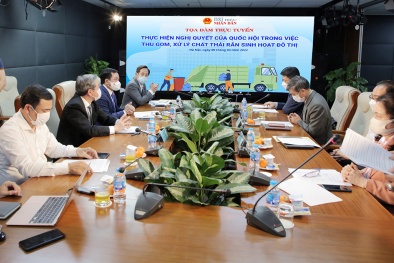 Thu gom và xử lý chất thải rắn sinh hoạt đô thị bảo đảm tiêu chuẩn, quy chuẩn đạt 89-90%