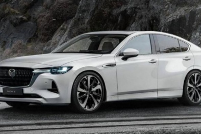 Lộ diện thiết kế Mazda 6 2023 đẹp như xe sang