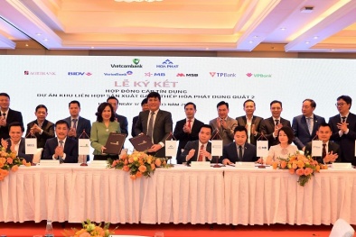 Cấp tín dụng 35 nghìn tỷ cho Dự án Hòa Phát Dung Quất 2, Vietcombank là ngân hàng đầu mối thu xếp