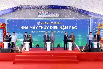 Tập đoàn Kosy khánh thành nhà máy Thủy điện Nậm Pạc hơn 1.100 tỷ đồng
