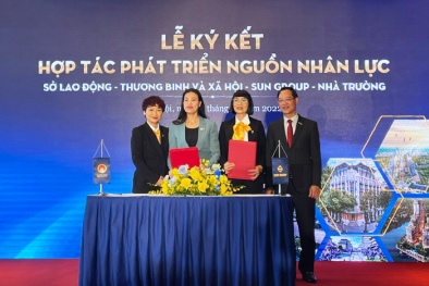 Tập đoàn Sun Group ký kết với Sở LĐTBXH Hà Nội phát triển nguồn nhân lực