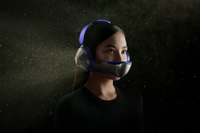 Tai nghe cũng được trang bị thiết bị lọc không khí và ô nhiễm không khí 