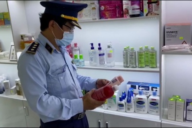 Tiền Giang: Xử phạt cơ sở kinh doanh thực phẩm và mỹ phẩm bán hàng không rõ xuất xứ